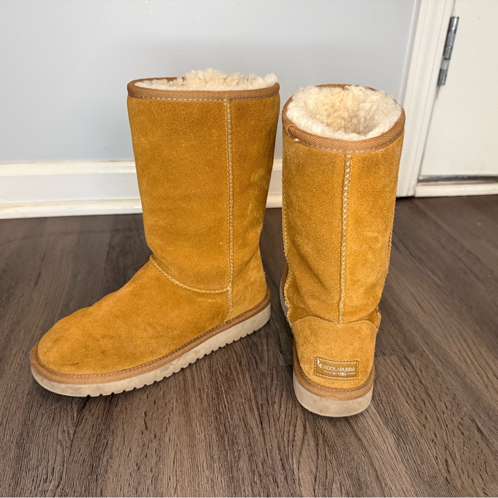 Koolaburra by UGG Koola Tall Boots Chestnut Size 6